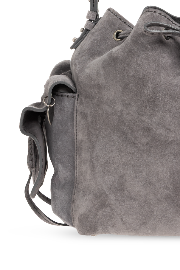 Acne Studios Wildledertasche