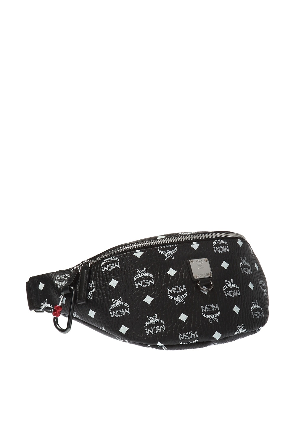 mcm fanny pack white