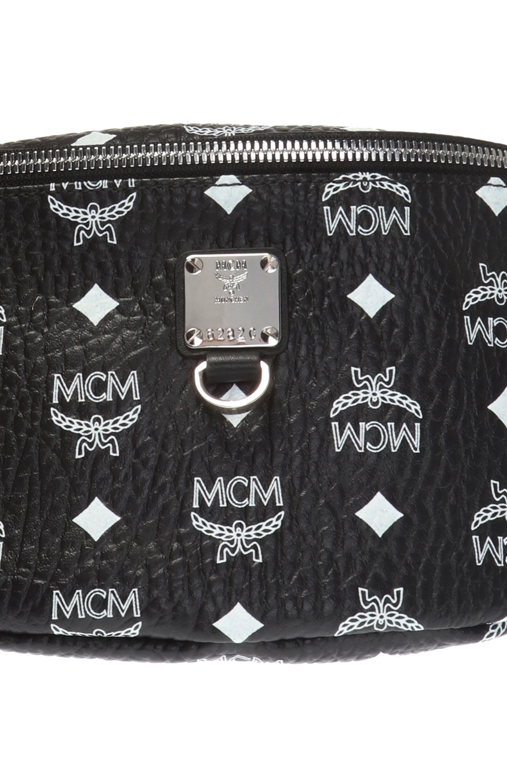 MCM 'Fursten' belt bag with logo pattern, Men's Bags