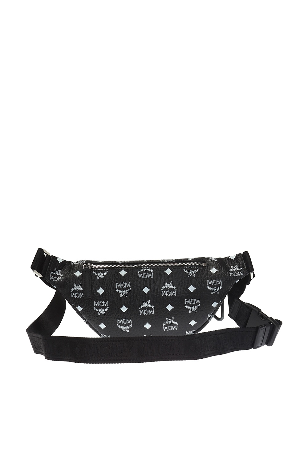 mcm black and white belt