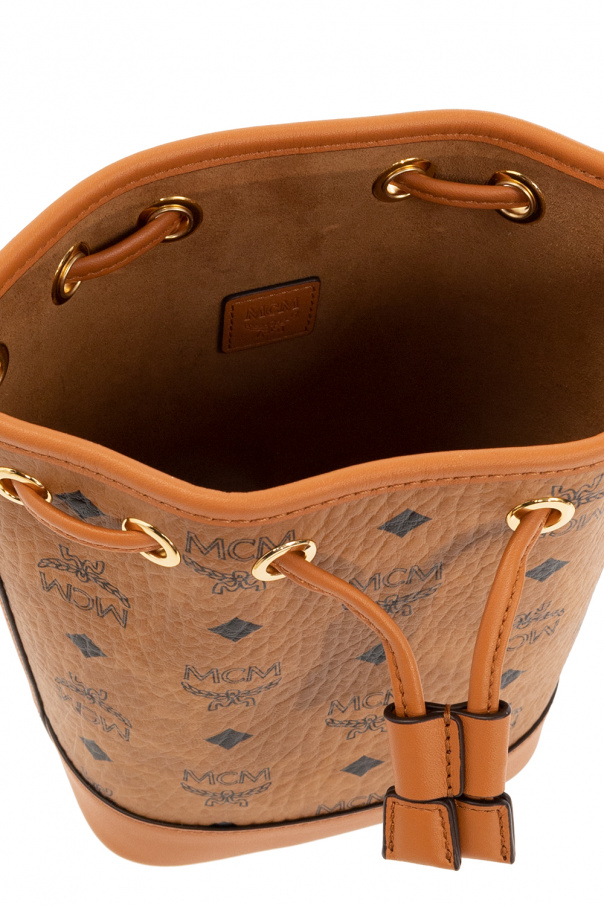 Damier Azur Canvas Speedy 25 Bandouliere Bag - Brown 'Dessau Mini' bucket  bag MCM - IetpShops GB