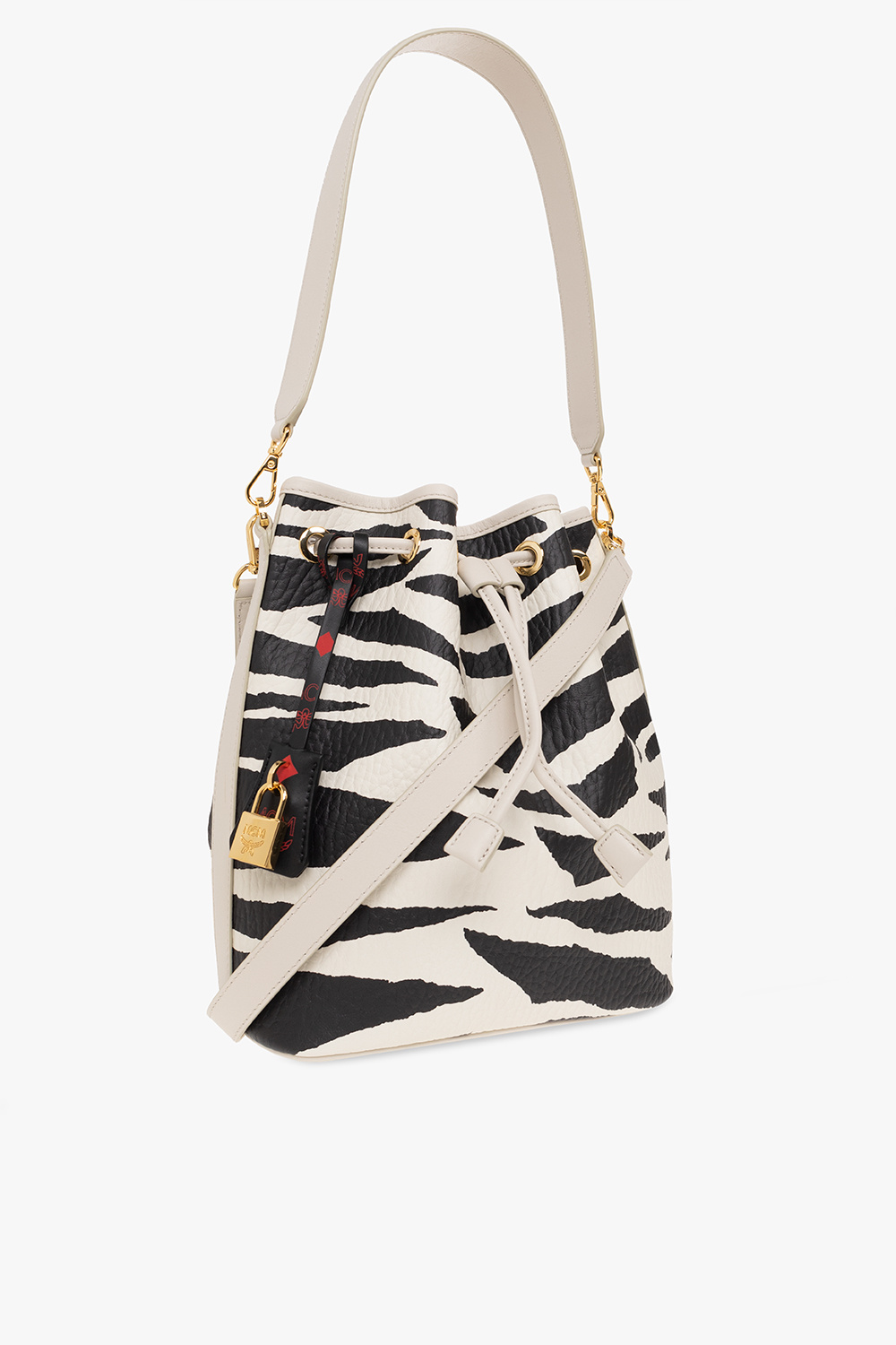 MCM Shoulder bambino bag with animal motif