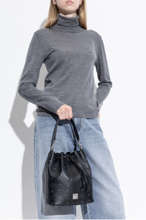 ‘dessau’ bag with monogram od MCM