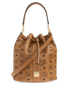 'worek'-type bag with monogram od MCM