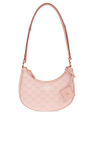 MCM PINK Shoulder bag with Lauretos print