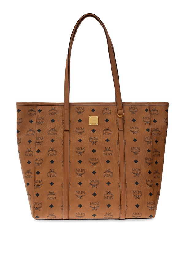 MCM Patterned shopper bag