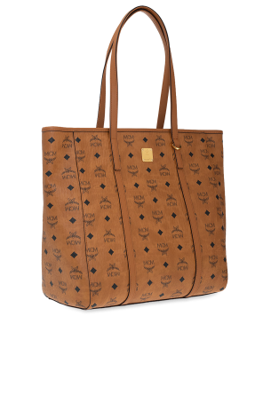 MCM Patterned shopper bag