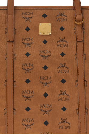 MCM Patterned shopper bag