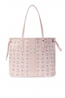 MCM PINK Tote bag with logo