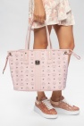 MCM PINK Tote bag with logo