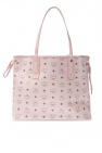 MCM PINK Tote bag with logo
