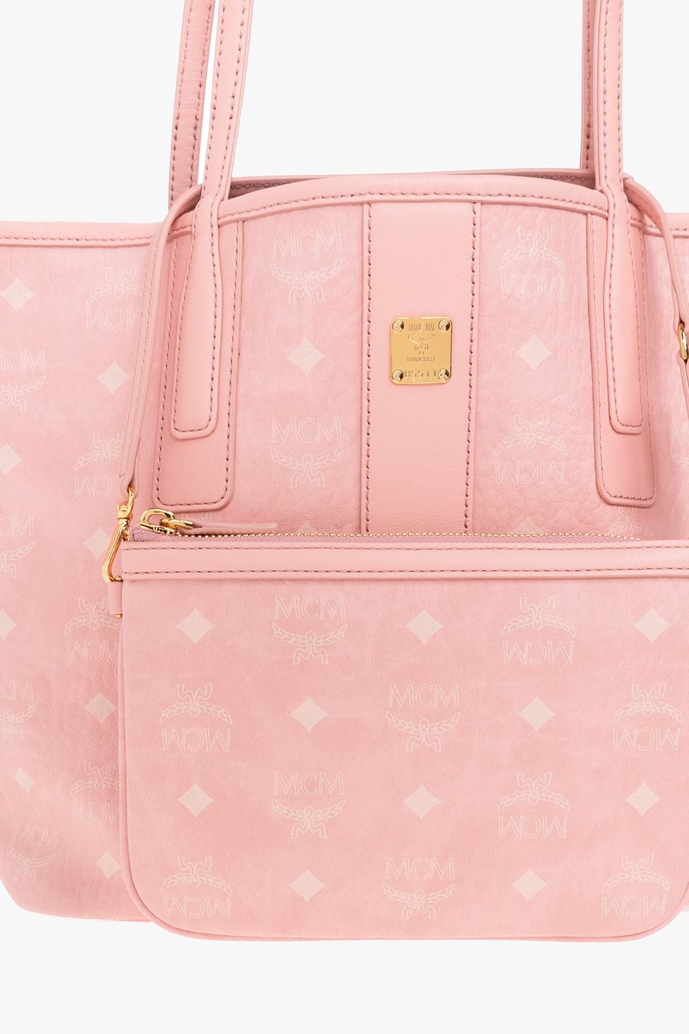 pink mcm bag sale