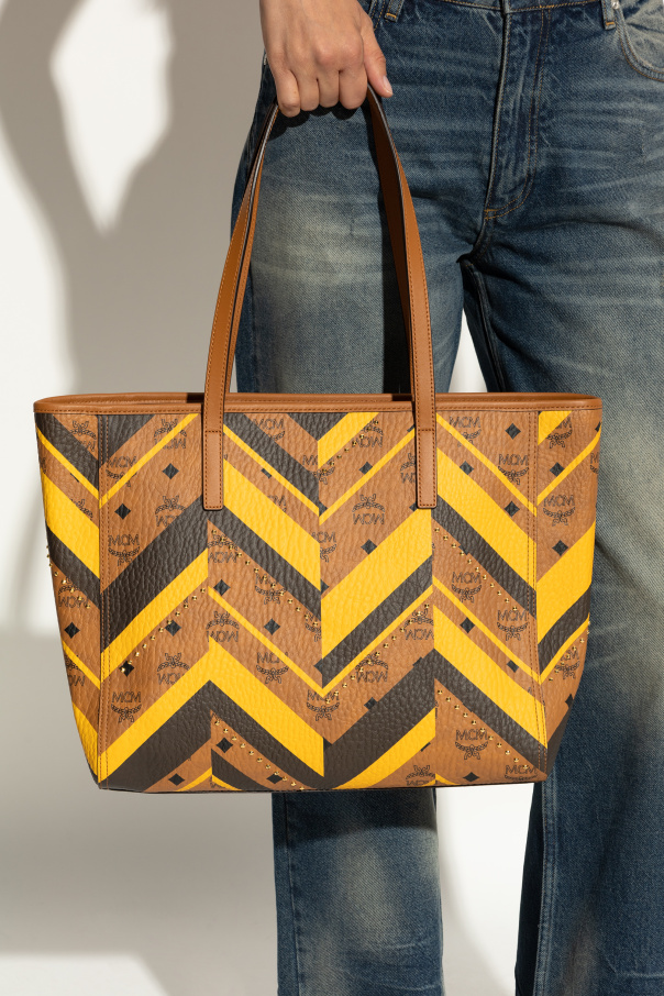 MCM Shopper bag with monogram