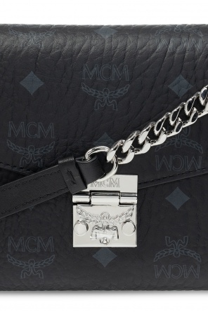 MCM Coquelicot Epi Leather Vaneau MM Bag