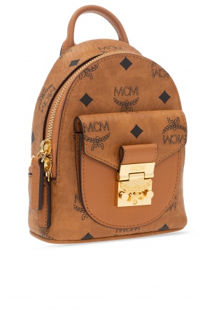 MCM logo-plaque leather crossbody-bag