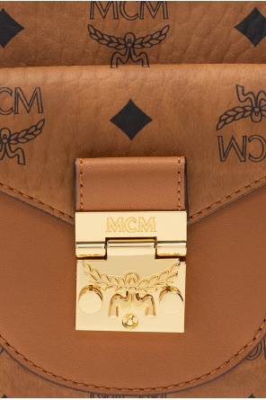 MCM logo-plaque leather crossbody-bag