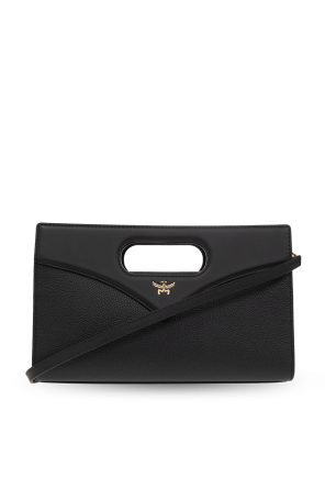 Leather shoulder bag