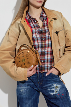 'visetos' canvas bag od MCM