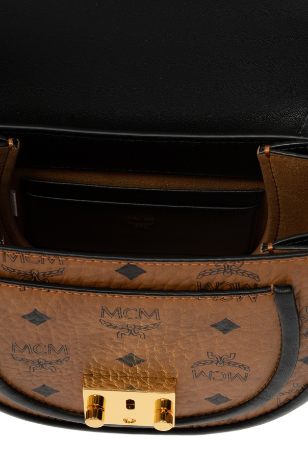 Mcm - Authenticated Patricia Handbag - Leather Camel Plain for Women, Never Worn