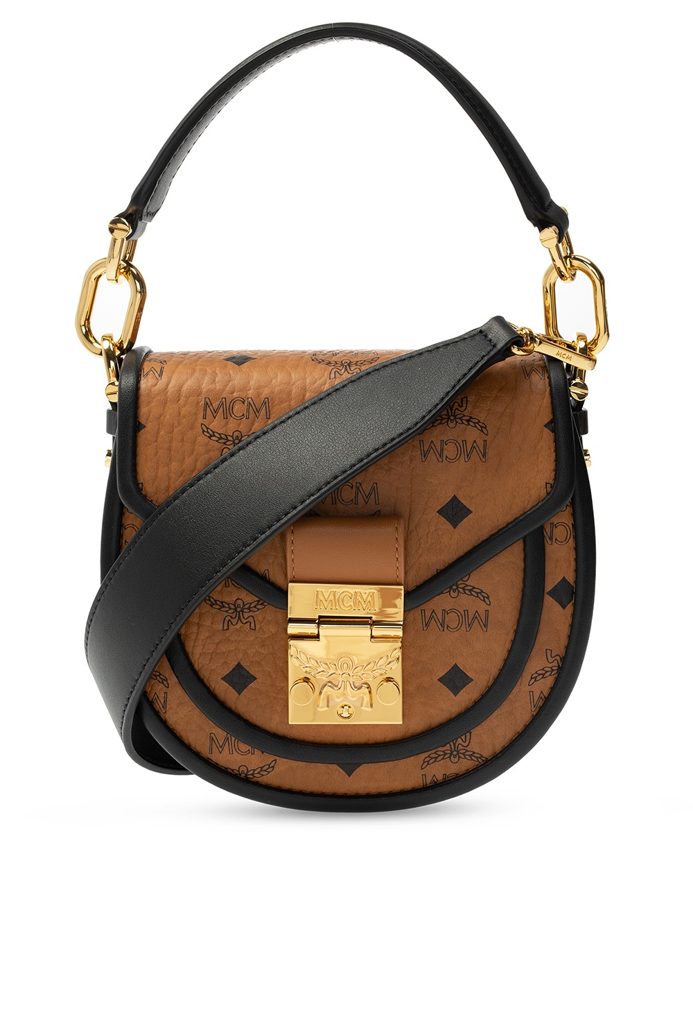 MCM Patricia Mini Shoulder Bag - Black for Women