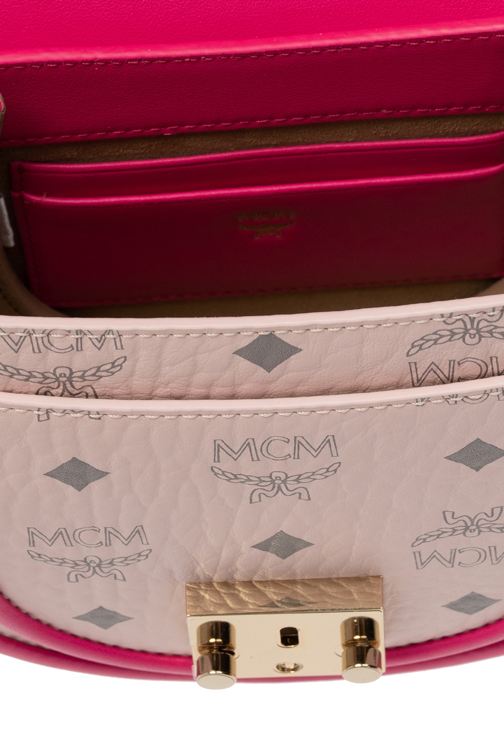 MCM, Bags, Mcm Pink Sling Bag