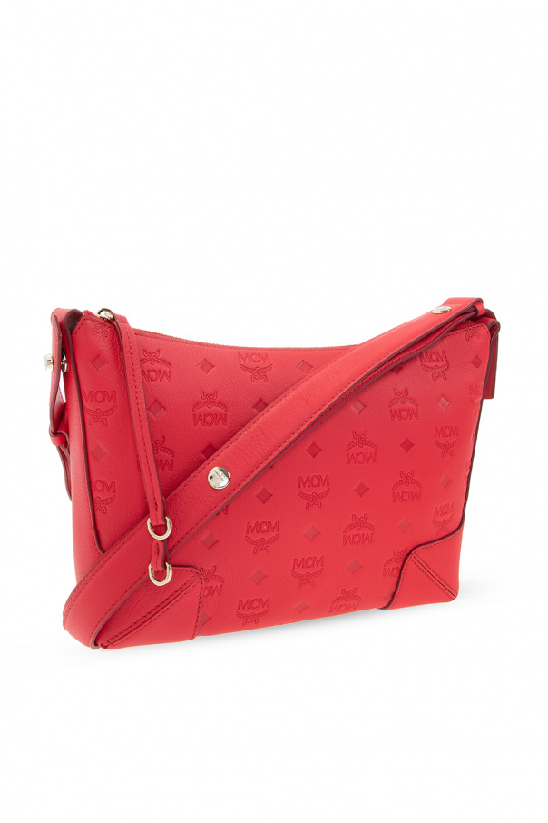 MCM 'klara' Shoulder Bag in Red