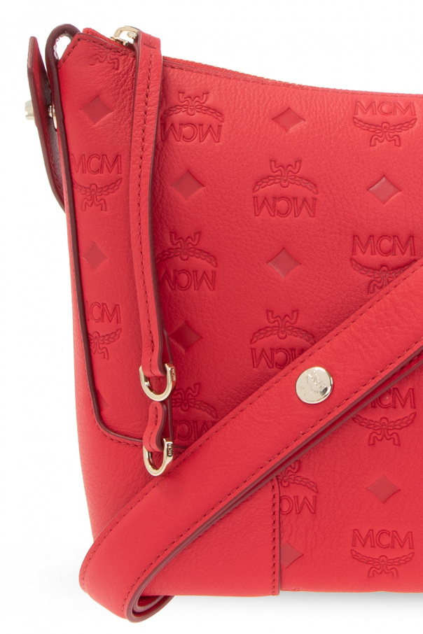 MCM Red Shoulder Bags