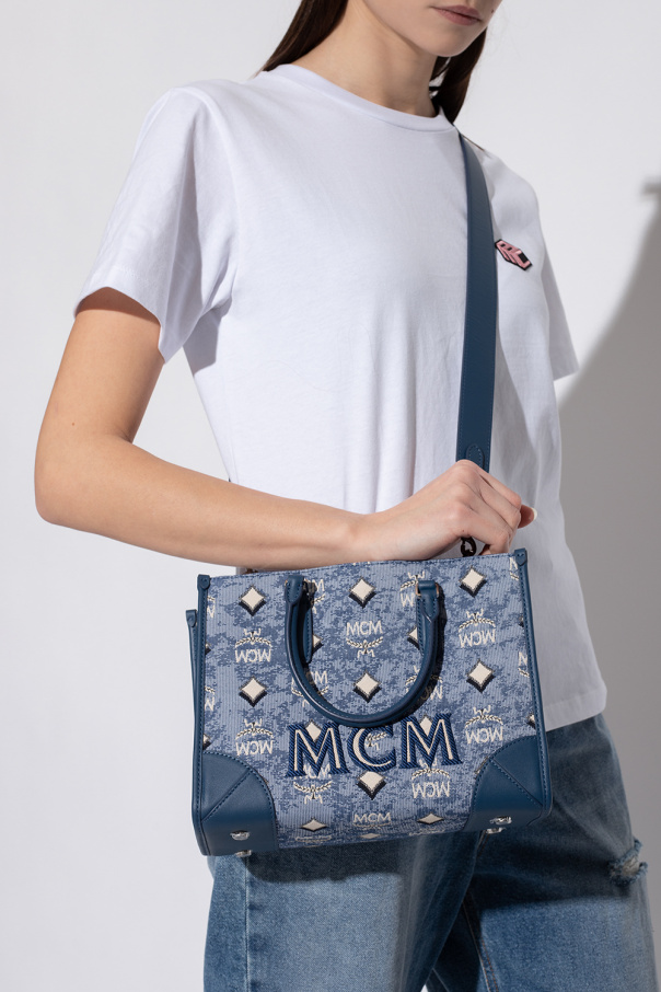 MCM Love Moschino quilted heart crossbody bag