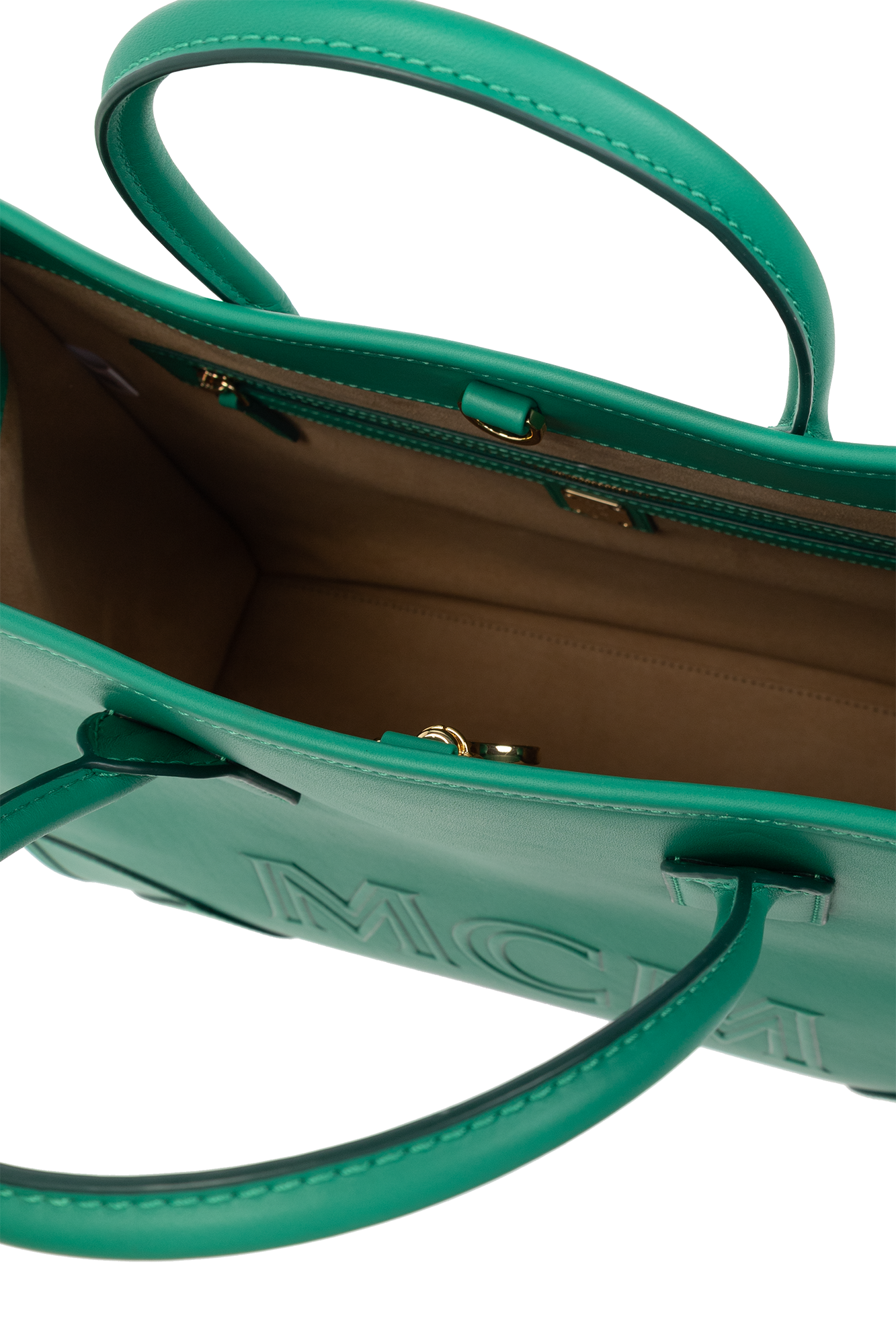 MCM Munchen - Tote bag for Woman - Green - MWTCSSX01-J8