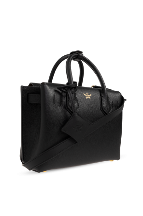 MCM Leather handbag with logo