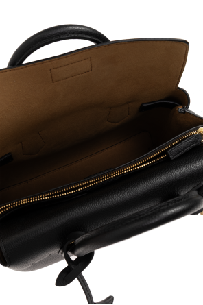 MCM Leather handbag with logo