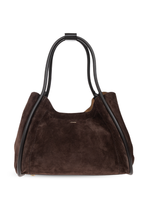 ‘Marine’ suede tote