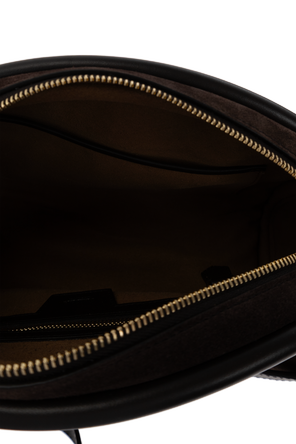 Max Mara Suede logo bag