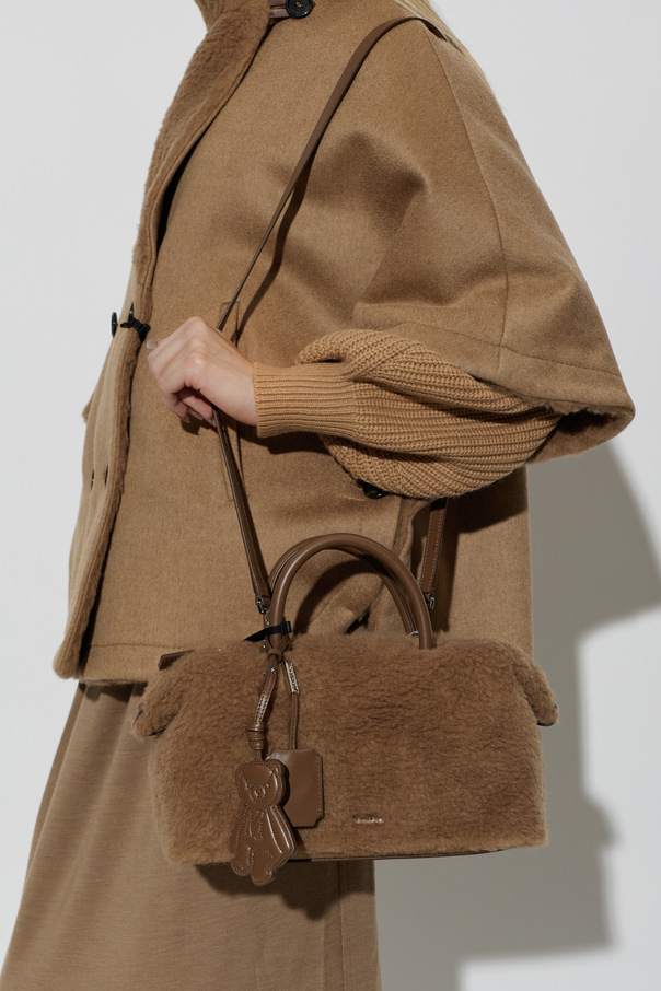 Max Mara Fur logo bag