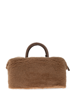 Max Mara Fur logo bag
