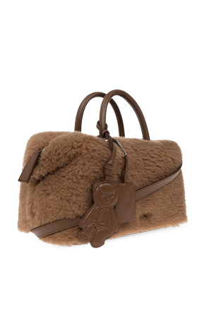Max Mara Fur logo bag