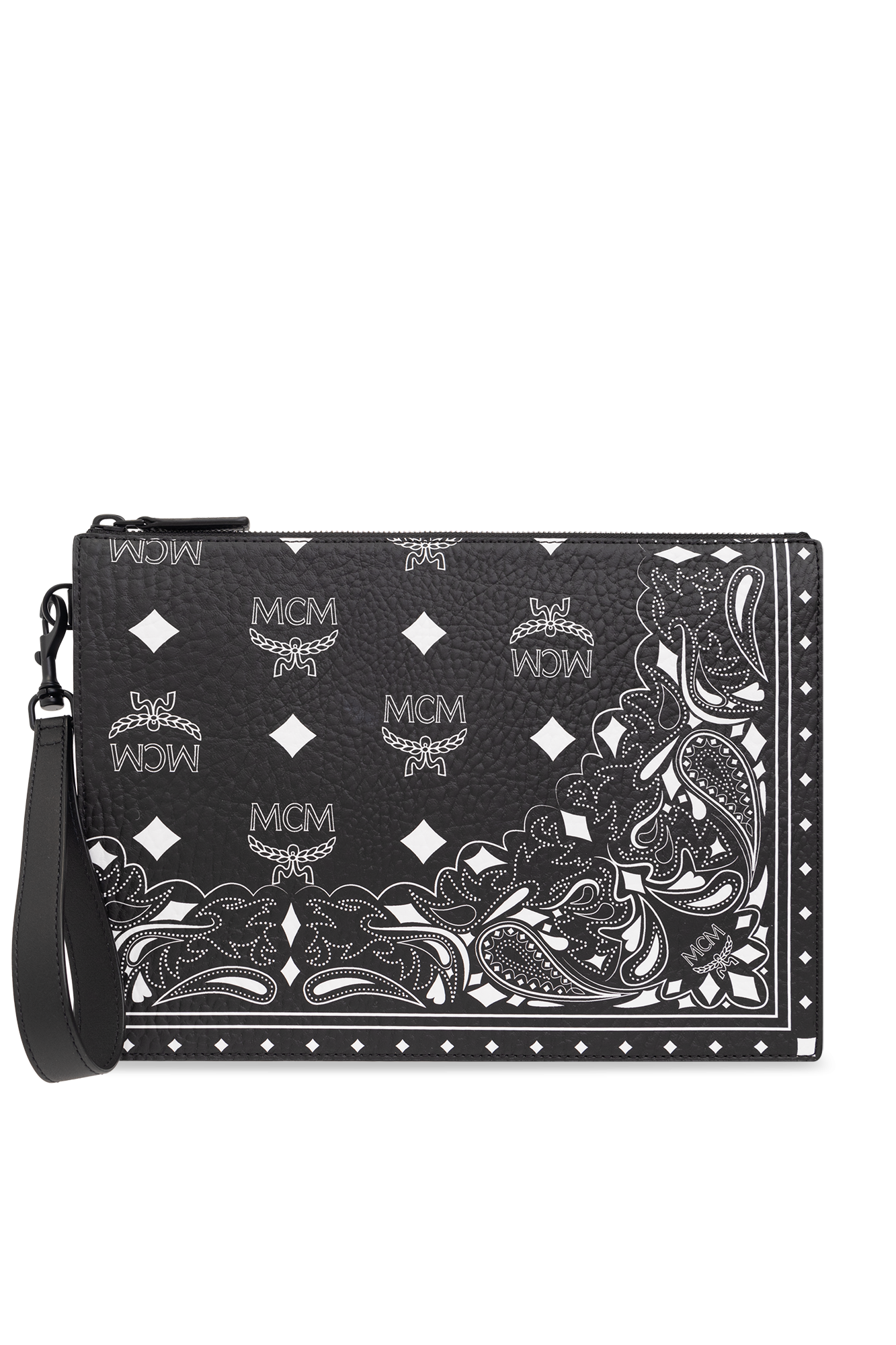 Black Canvas handbag MCM - Vitkac GB