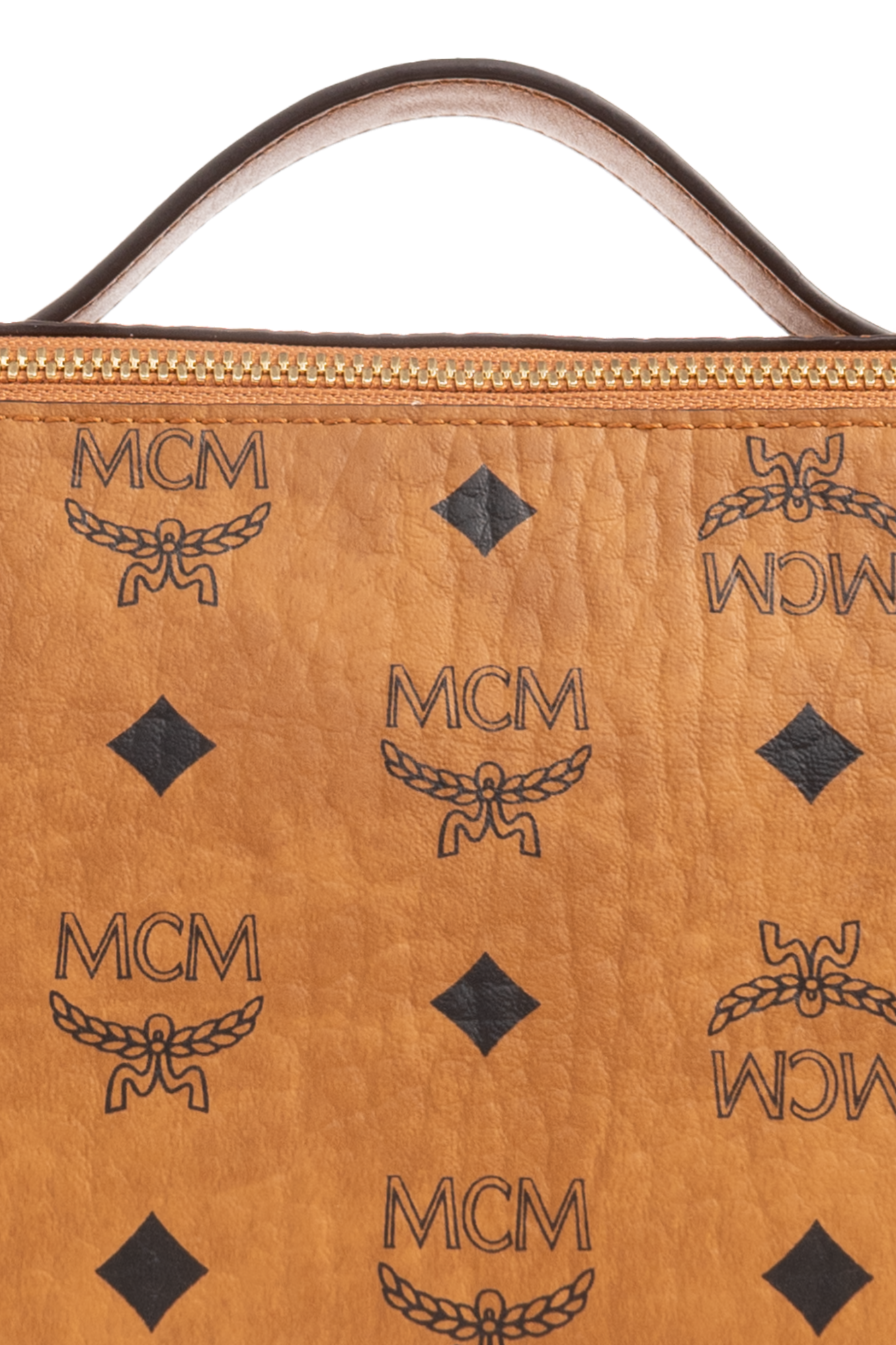 MCM Wash bag with monogram
