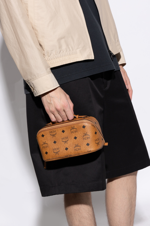 MCM Cosmetic bag with 'Visetos' print