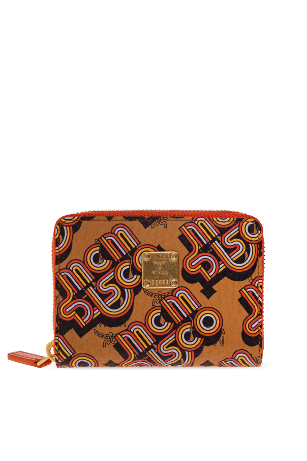 Wallet with logo od MCM