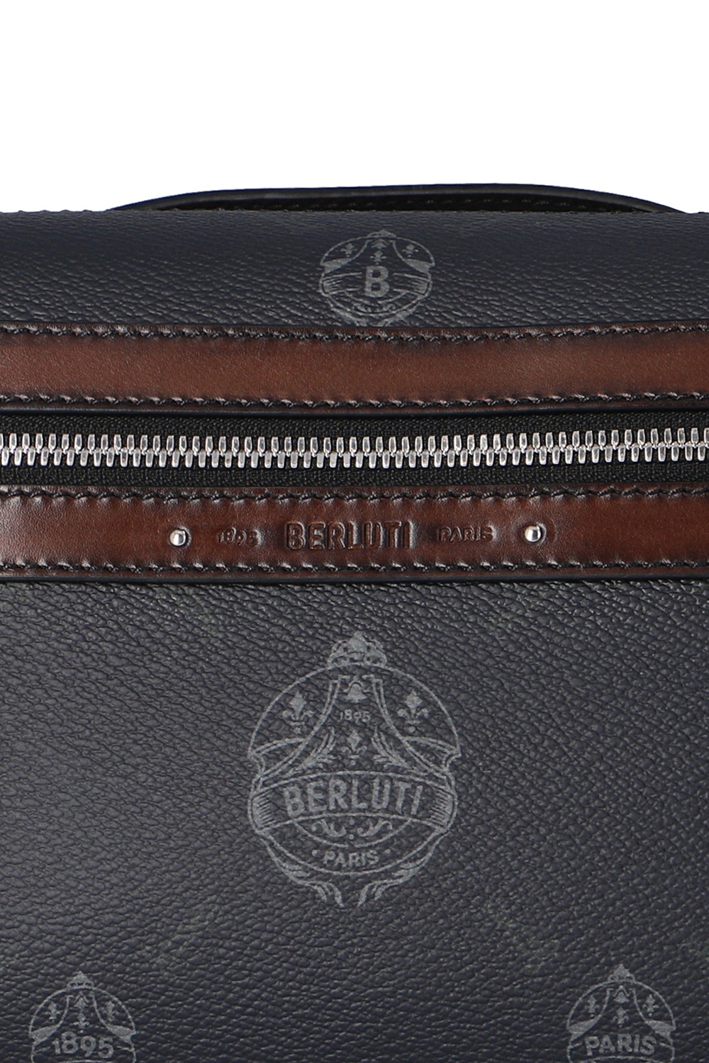 Berluti monogram nylon blend backpack