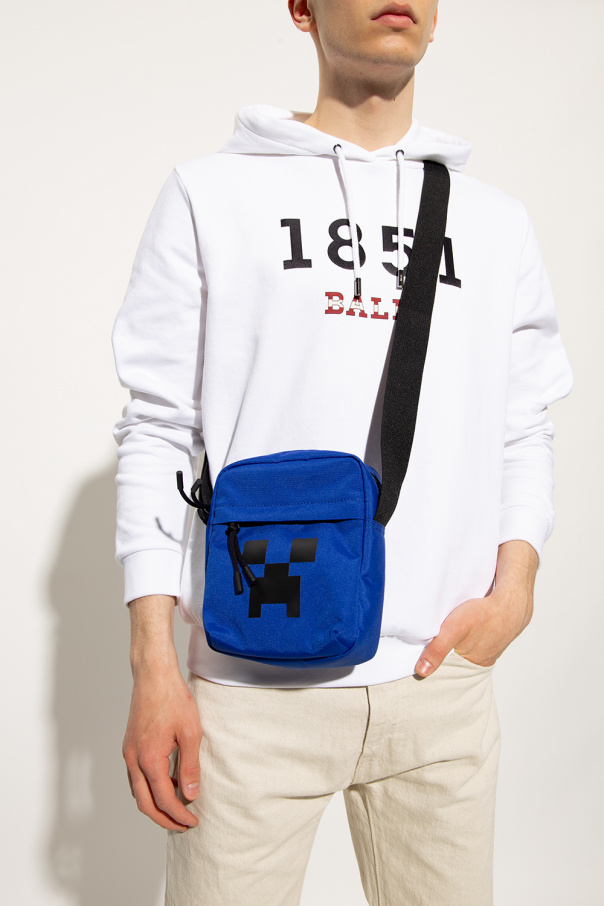 Unisex Lacoste x Minecraft Print Canvas Belt Bag