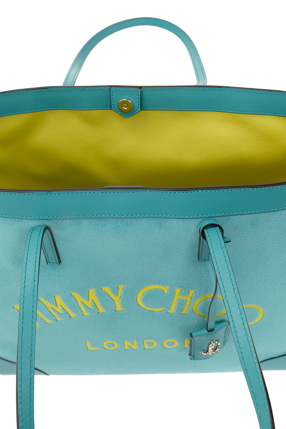 Jimmy Choo ‘Nine2five’ shopper logo-plaque bag