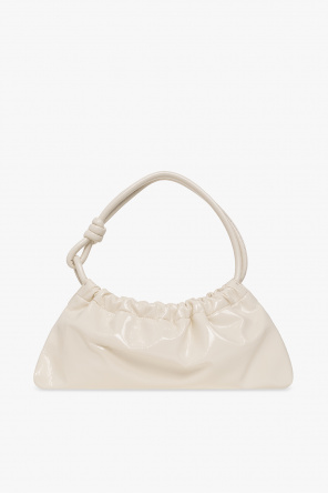 Nanushka ‘Valerie’ glossy shoulder Pleat bag