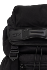 Diesel BLACK Monogrammed backpack