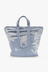 Diesel light blue ‘ODD TYGER M’ shopper bag