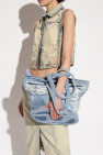 Diesel light blue ‘ODD TYGER M’ shopper bag