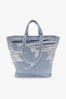 Diesel light blue ‘ODD TYGER M’ shopper bag