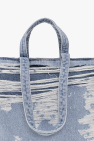 Diesel light blue ‘ODD TYGER M’ shopper bag