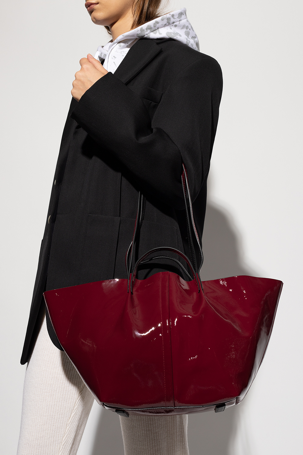 Odette leather handbag